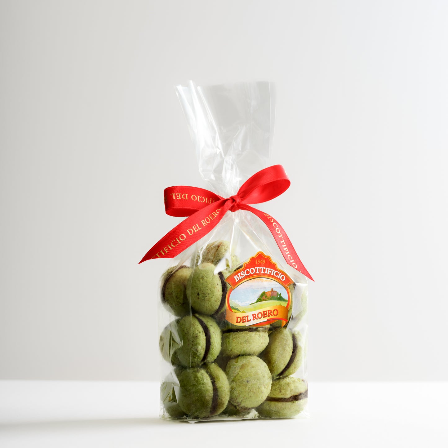 Baci di dama al pistacchio 230g - Biscottificio del Roero