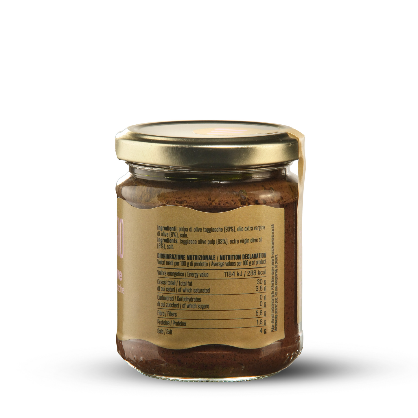 Paté di olive taggiasche "Salsolive" 180g - MERIGGIO